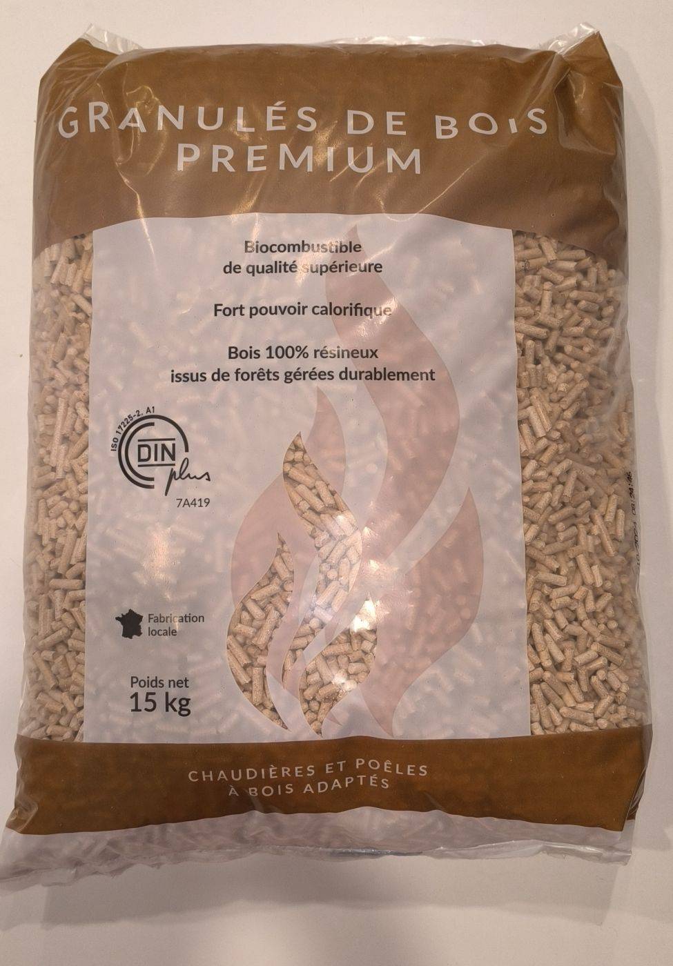 Vente de pellets de chauffage haute qualité