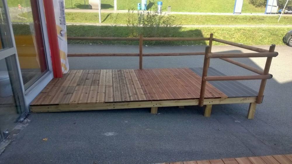terrase montante