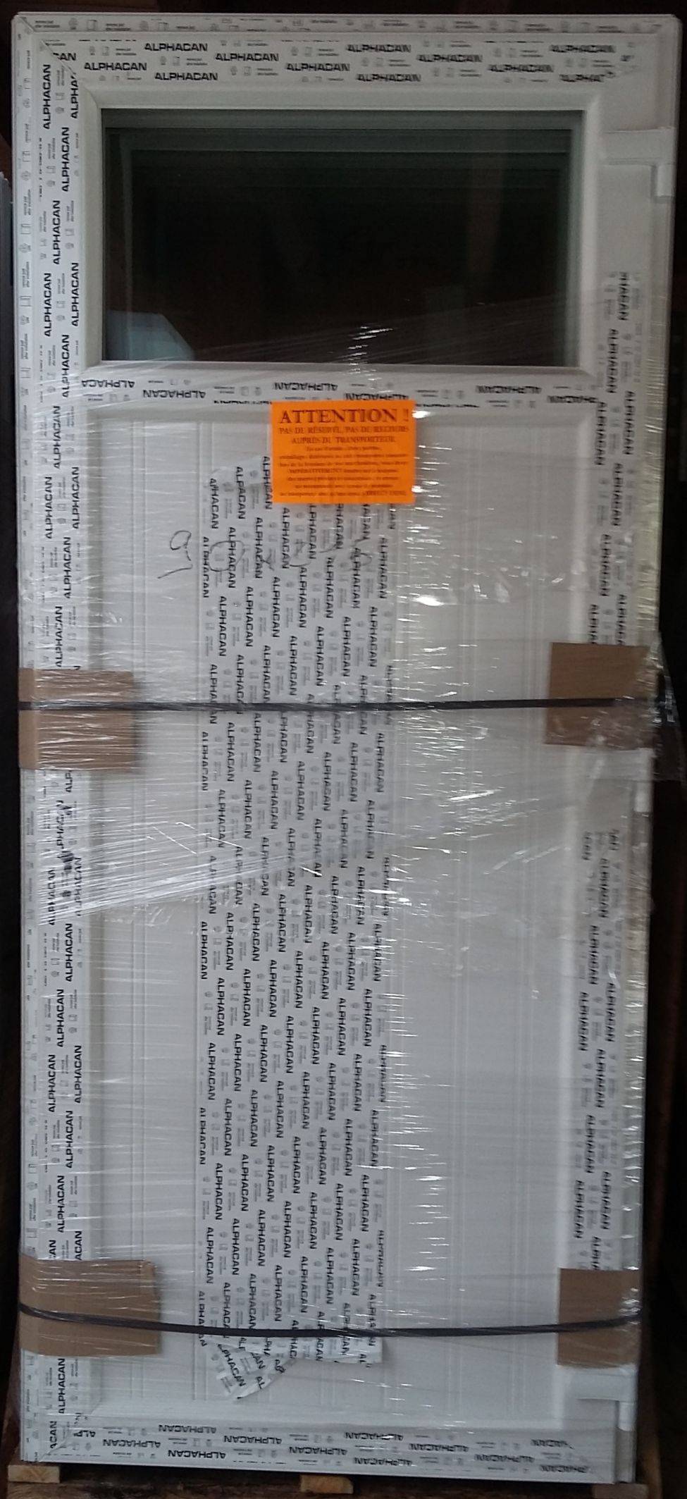 GRAND RETOUR DES PORTES DE SERVICE PLEINES, DEMIS ET TIERS VITREES