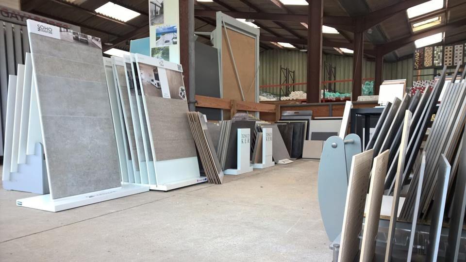 stock de carrelage