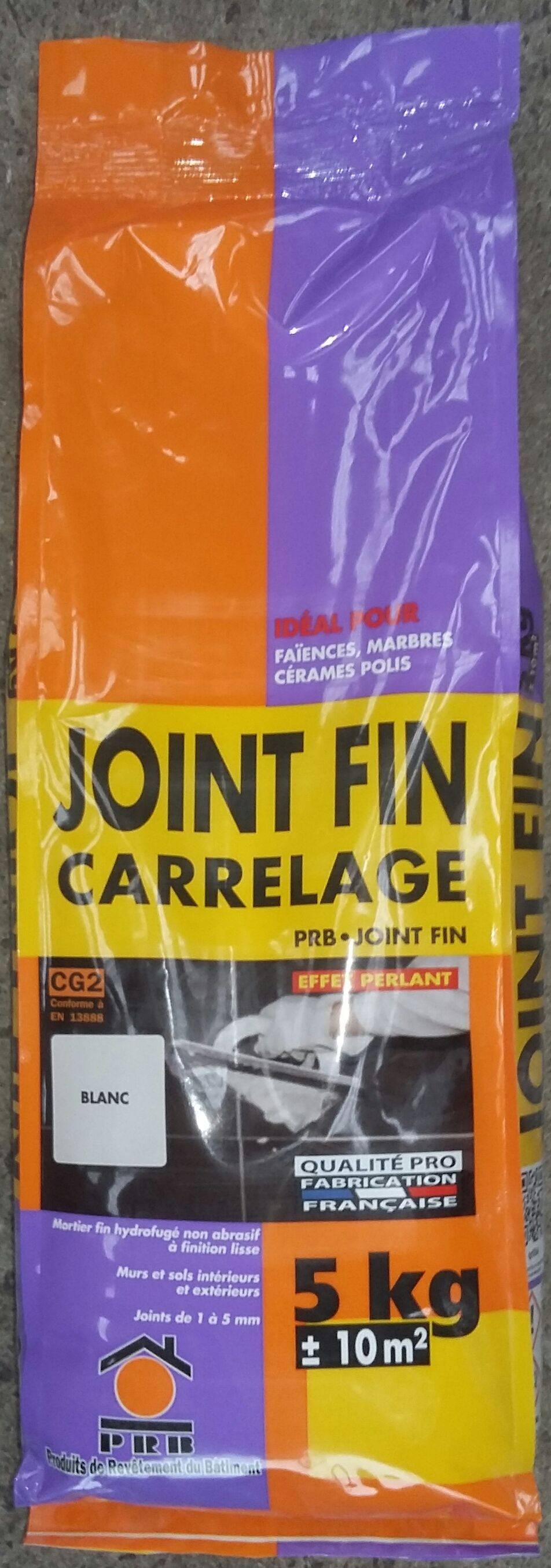 PRB JOINT FIN PRO BLANC